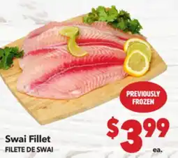Vallarta Supermarkets Swai Fillet / FILETE DE SWAI offer