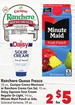 Vallarta Supermarkets Ranchero Queso Fresco offer