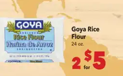 Vallarta Supermarkets Goya Rice Flour offer