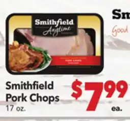 Vallarta Supermarkets Smithfield Pork Chops offer