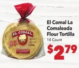 Vallarta Supermarkets El Comal La ComaleadaFlour Tortilla offer