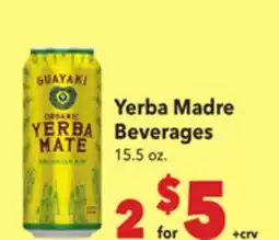 Vallarta Supermarkets Yerba Madre Beverages offer
