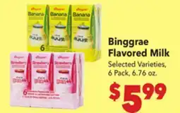 Vallarta Supermarkets Binggrae Flavored Milk offer