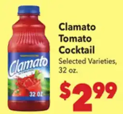 Vallarta Supermarkets Clamato Tomato Cocktail offer