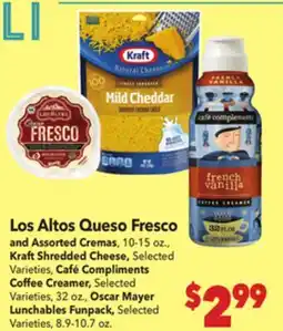 Vallarta Supermarkets Los Altos Queso Fresco and offer
