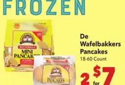 Vallarta Supermarkets De Wafelbakkers Pancakes offer