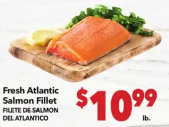 Vallarta Supermarkets Fresh Atlantic Salmon Fillet / FILETE DE SALMON DEL ATLANTICO offer