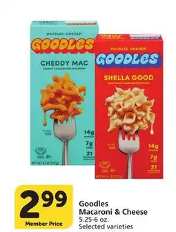 Vons Goodles Macaroni & Cheese offer