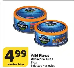 Vons Wild Planet Albacore Tuna offer
