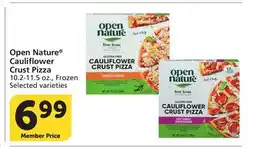 Vons Open Nature Cauliflower Crust Pizza offer