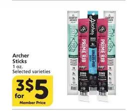 Vons Archer Sticks offer
