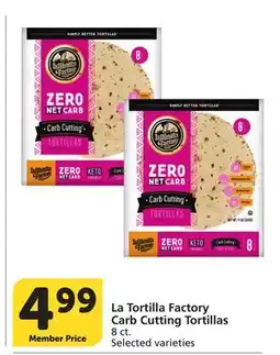 Vons La Tortilla Factory Carb Cutting Tortillas offer
