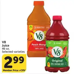 Vons V8 Juice offer
