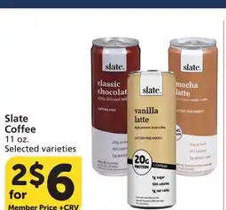 Vons Slate Coffee offer
