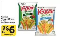 Vons Garden Veggie Straws offer