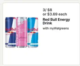 Walgreens Red Bull Energy Drink offer