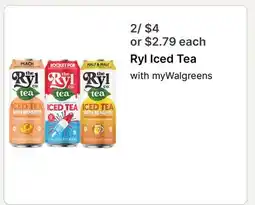 Walgreens Ryl Iced Tea offer