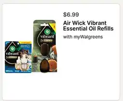Walgreens Air Wick Vibrant Essential Oil Refills offer