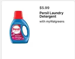 Walgreens Persil Laundry Detergent offer