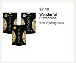 Walgreens Wonderful Pistachios offer