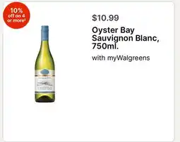 Walgreens Oyster Bay Sauvignon Blanc, 750ml offer