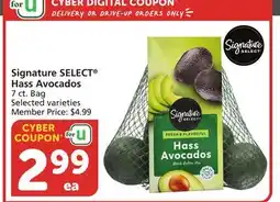 Vons Signature SELECT Hass Avocados offer