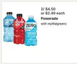 Walgreens Powerade offer