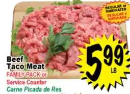 Superior Grocers Beef Taco Meat offer