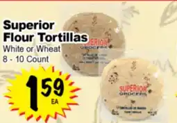 Superior Grocers Superior Flour Tortillas offer