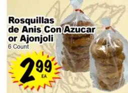 Superior Grocers Rosquillas de Anis Con Azucar or Ajonjoli offer