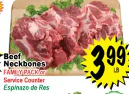 Superior Grocers Beef Neckbones offer