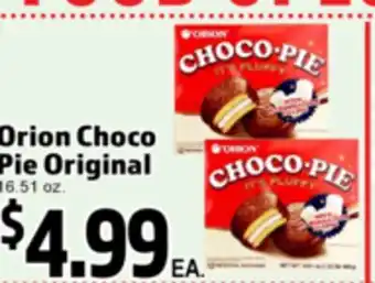 Superior Grocers Orion Choco Pie Original offer