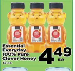 Superior Grocers Essential Everyday 100% Pure Clover Honey offer