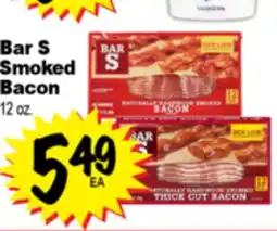 Superior Grocers Bar S Smoked Bacon offer