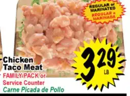 Superior Grocers Chicken Taco Meat offer