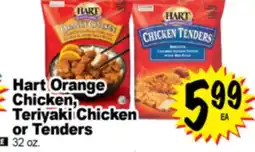 Superior Grocers Hart Orange Chicken, Teriyaki Chicken or Tenders offer