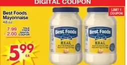 Superior Grocers Best Foods Mayonnaise offer