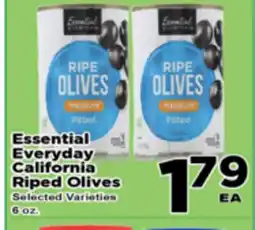 Superior Grocers Essential Everyday California Riped Olives offer