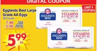 Superior Grocers Egglands Best Large Grade AA Eggs offer