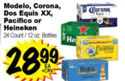 Superior Grocers Modelo, Corona, Dos Equis XX, Pacifico or Heineken offer