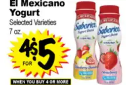 Superior Grocers El Mexicano Yogurt offer