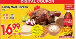 Superior Grocers Family Meal Chicken Meal offer