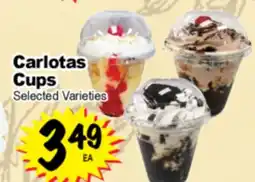 Superior Grocers Carlotas Cups offer