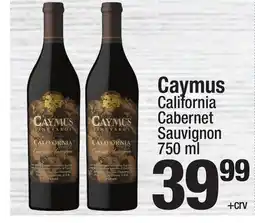 Super King Markets Caymus California Cabernet Sauvignon offer
