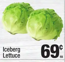 Super King Markets Iceberg Lettuce offer