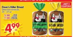 Superior Grocers Dave's Killer Bread offer