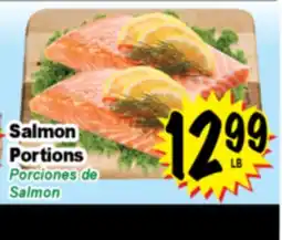 Superior Grocers Salmon Portions offer