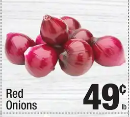 Super King Markets Red Onions offer