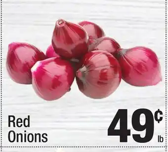 Super King Markets Red Onions offer