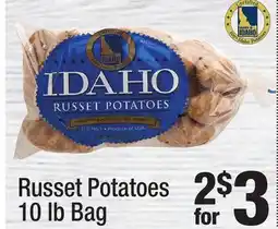 Super King Markets Russet Potatoes offer